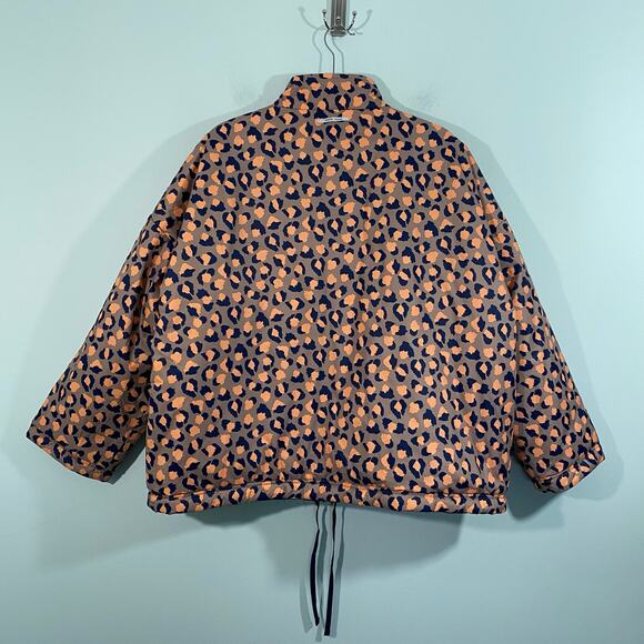 Barbour Women Navy Reversible Apia Full Zip Quilted Jacket Size 14 - Picture 11 of 11